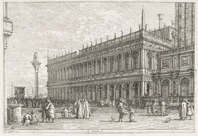 Views: The Library, Venice by Antonio Canaletto