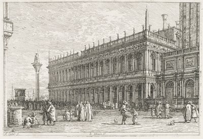 Views: The Library, Venice by Giovanni Antonio Canal
