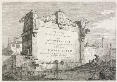 Views: Title Page by Giovanni Antonio Canal