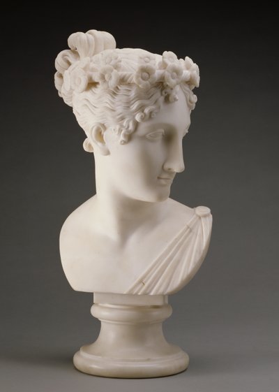 Head of a Dancer, 1820 by Antonio Canova