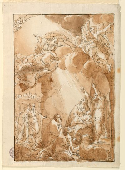 Birth of Christ by Antonio Cavallucci