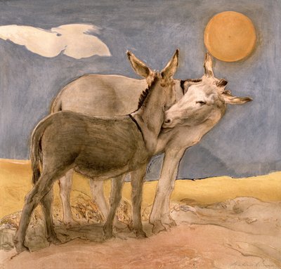 Donkeys, 1989 by Antonio Ciccone