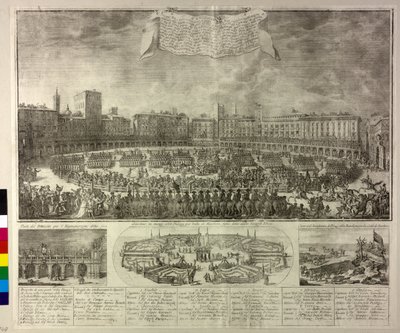 Illustration of Festivities by Antonio Cioci or Ciocchi