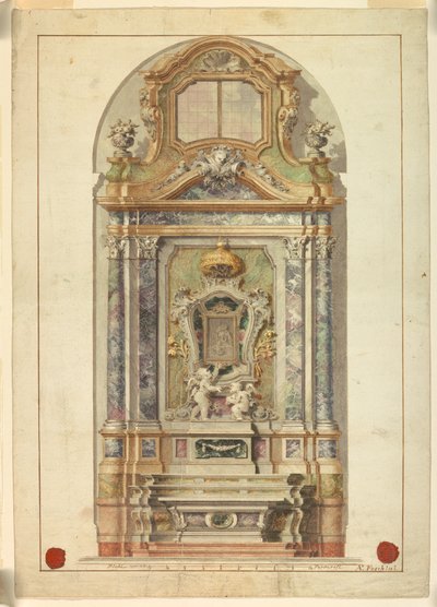 Altar by Antonio Foschini, 1741 – 1813