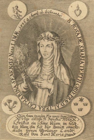 Saint Rose of Lima by Antonio González de Acuña