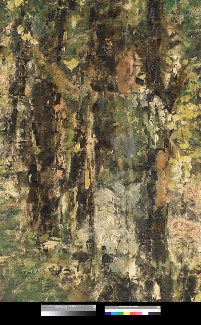 Reflections, 1918-20 by Antonio Mancini