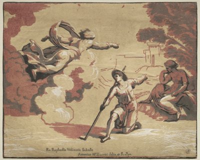 God Appearing to Isaac by Antonio Maria I Zanetti