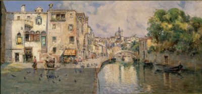 View of Venice by Antonio Maria de Reyna Manescau