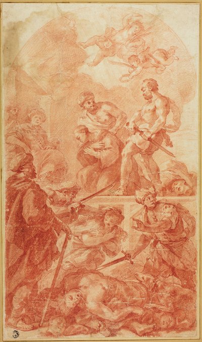 Martyrdom Scene by Antonio Molinari