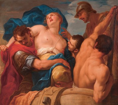The Rape of Helen, ca. 1695 by Antonio Molinari