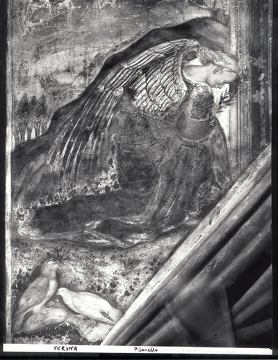 Archangel Gabriel (detail) by Antonio Pisanello