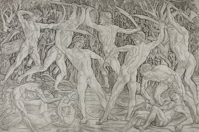 Battle of the Naked Men by Antonio Pollaiuolo