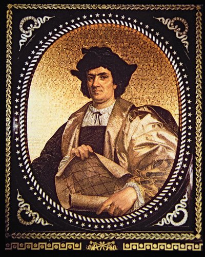 Christopher Columbus by Antonio Salviati