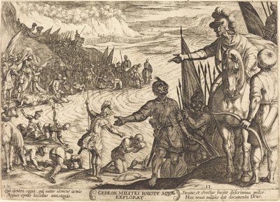 Gideon Chooses His Soldiers by Antonio Tempesta
