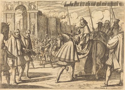 Triumphal Entry of Margaret of Austria by Antonio Tempesta