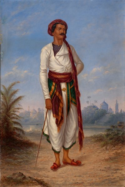 Hindu Man by Antonio Zeno Shindler