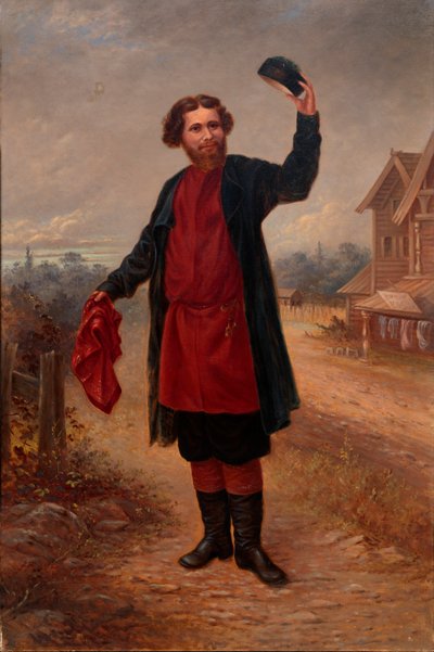 Russian Man, ca. 1890-1899 by Antonio Zeno Shindler