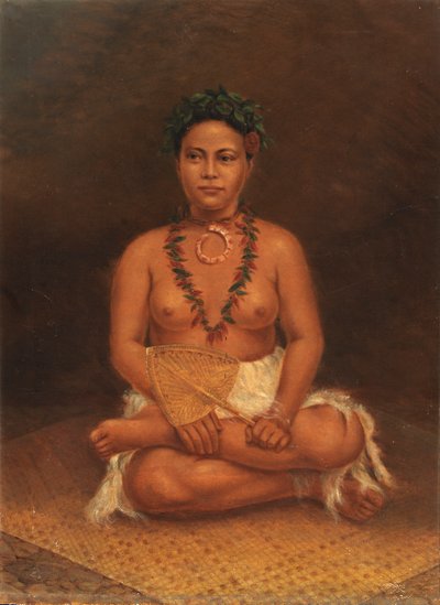 Samoan Woman, ca. 1890-1899 by Antonio Zeno Shindler