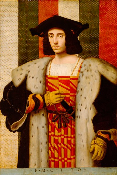 Gentleman of the Trivulzio Family by Antonio di Bernadino Contino