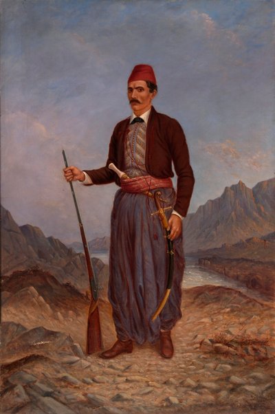 Albanian Man by Antonion Zeno Shindler