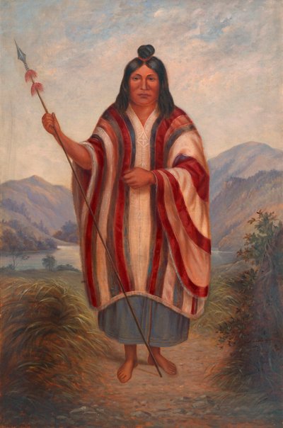 Peruvian Indian by Antonion Zeno Shindler