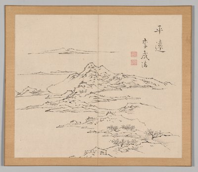 Reverberations of Taiga, Volume 2 (leaf 8) by Aoki Shukuya