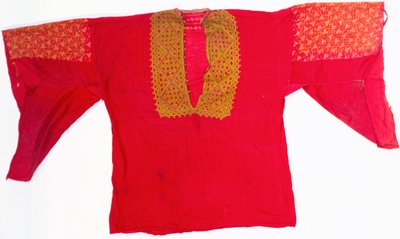 An Embroidered Dress of Red Muslin by Arabic School