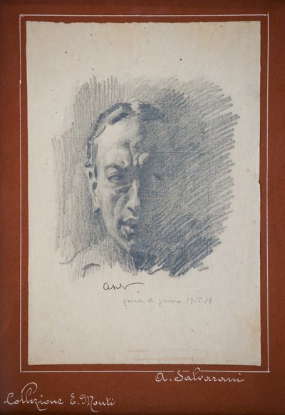 Self portrait by Arcangelo Salvarani