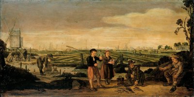 Fishermen and Farmers by Arent Arentsz