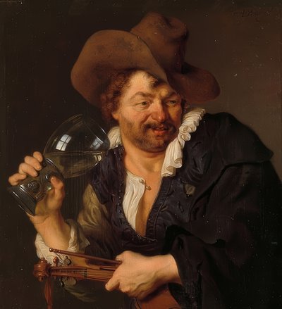 The Merry Fiddler by Arie de Vois