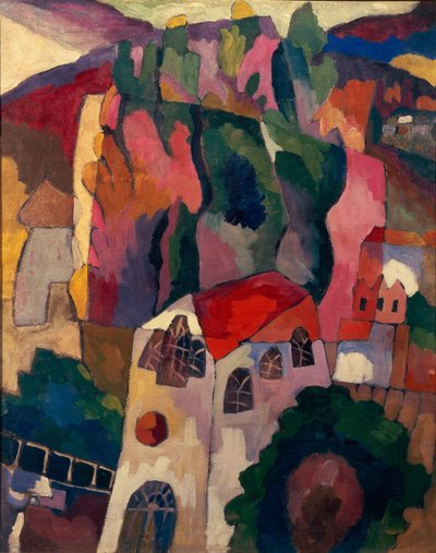 Poplars by Aristarkh Vasilievic Lentulov