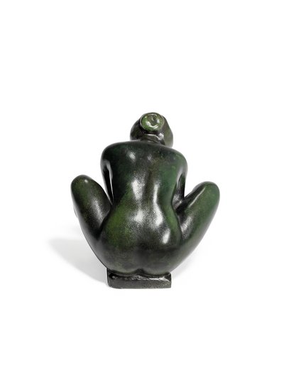Crouching Girl Holding One Foot by Aristide Maillol