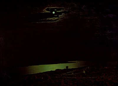 Moonlit Night on the Dniepr by Arkhip Ivanovich Kuindzhi