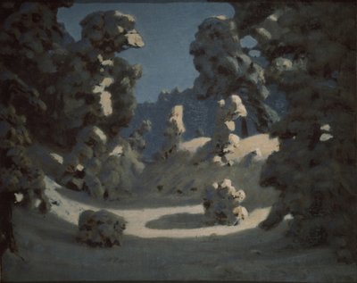 Sunspots on the hoarfrost, 1876-1890 by Arkhip Ivanovich Kuindzhi