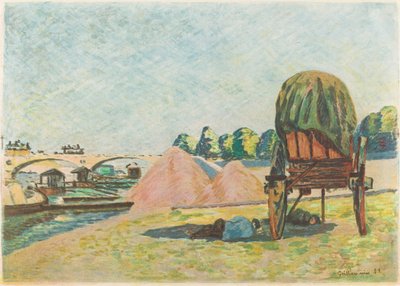 Landscape, 1882 by Armand Guillaumin