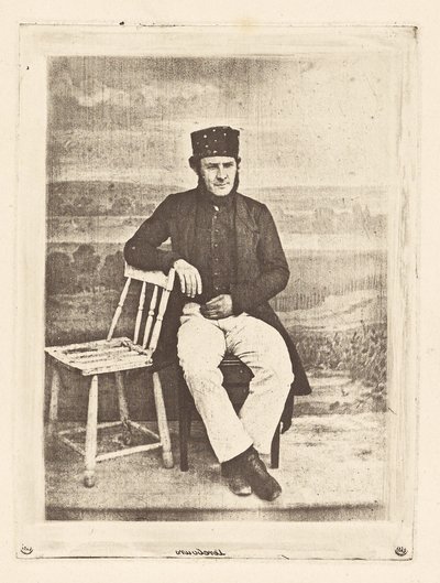 Portrait of a Man by Armand Hippolyte Louis Fizeau