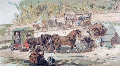 17th Century Transport Scene by Armand Jean Heins