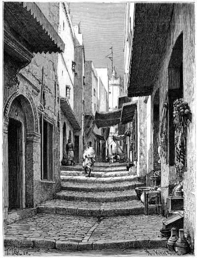 Old Town, Algiers by Armand Kohl
