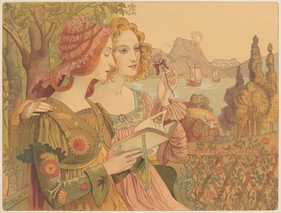 Golden Legend, 1897 by Armand Point