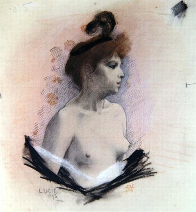 Lucie by Armand Rassenfosse
