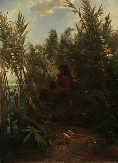Pan in the Reed by Arnold Böcklin