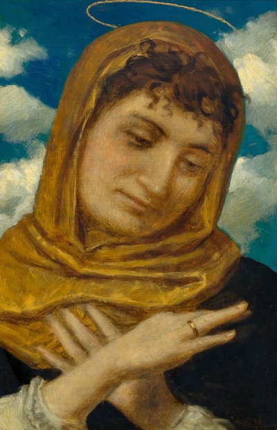 Saint Catherine by Arnold Böcklin
