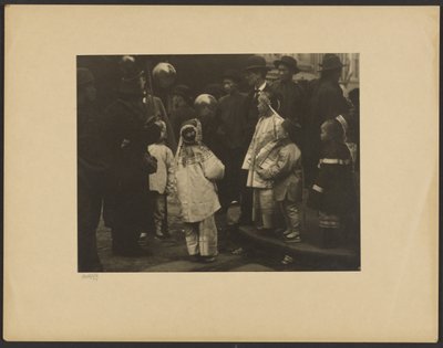 Parade, Chinatown by Arnold Genthe