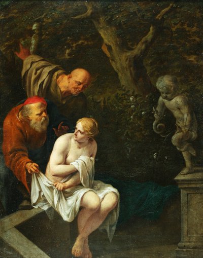 Susannah and the Elders by Arnold Houbraken