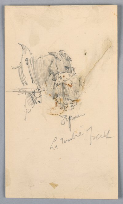 A Buggy Horse by Arnold William Brunner
