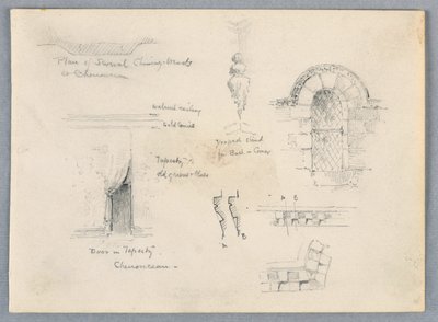 Architectural Sketches from Chenonceaux by Arnold William Brunner