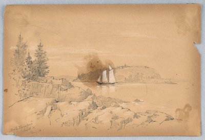 Bald Porcupine Island by Arnold William Brunner