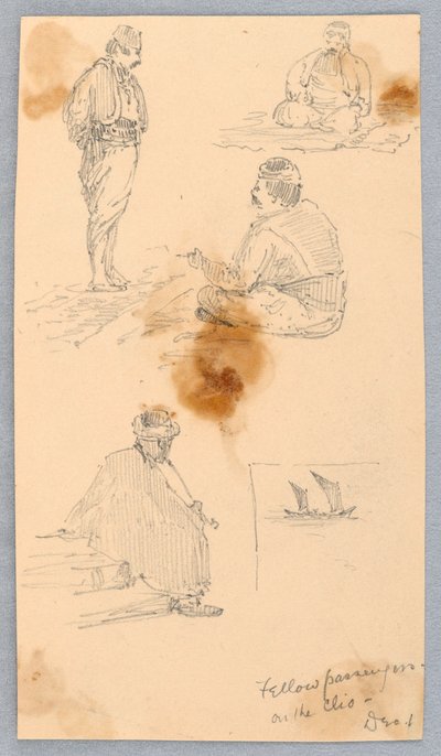 Fellow Passengers on the Cleo by Arnold William Brunner