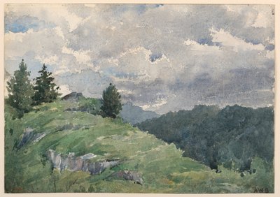 Landscape by Arnold William Brunner