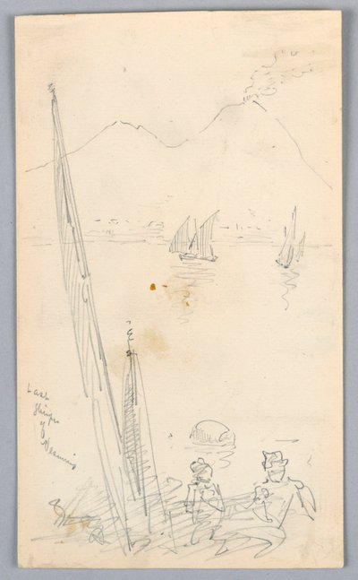 Last Glimpse of Vesuvius by Arnold William Brunner